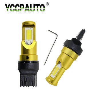 YCCPAUTO W21/5W LED Car Tail Light Auto Reverse Brake Parking Lamp T20 LED White Yellow 7440 7443 Bulbs 2PCS 2000LM High Quality
YCCPAUTO W21/5W LED Car Tail Light Auto Reverse Brake Parking Lamp T20 LED White Yellow 7440 7443 Bulbs 2PCS 2000LM High Quality