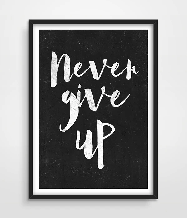 Distressed Wisdom Inspirational Print Office Decor Motivational Quote Typography Art Home Decor Typographic Print-1