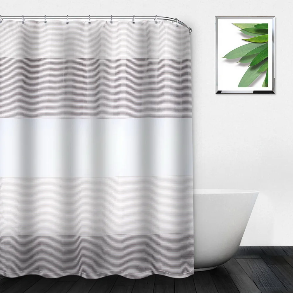 DIDIHOU 180*180cm Modern Simple Curtain Polyester Shower Curtains Bath Waterproof Striped Shower Curtain Bathroom With 12 Hooks
DIDIHOU 180*180cm Modern Simple Curtain Polyester Shower Curtains Bath Waterproof Striped Shower Curtain Bathroom With 12 Hooks