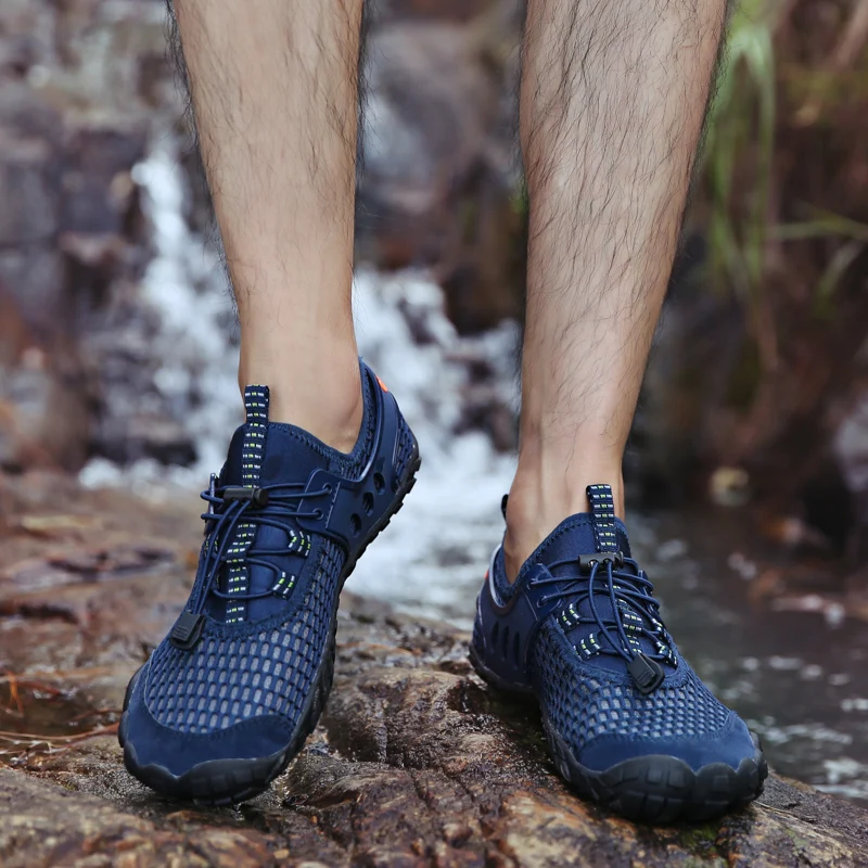 Thestron Man Outdoor Sneakers Big Size 39-47 Mens Wading Shoes Spring Autumn Beach Shoes Men Dark Blue Yellow Water Sport Shoes
Thestron Man Outdoor Sneakers Big Size 39-47 Mens Wading Shoes Spring Autumn Beach Shoes Men Dark Blue Yellow Water Sport Shoes