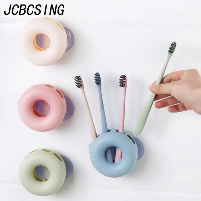 JCBCSING Round Tooth Brush Holder Wall Mounted Household Children 4 Toothbrush Stand Rack Toothbrush Box Bathroom Accessories
JCBCSING Round Tooth Brush Holder Wall Mounted Household Children 4 Toothbrush Stand Rack Toothbrush Box Bathroom Accessories