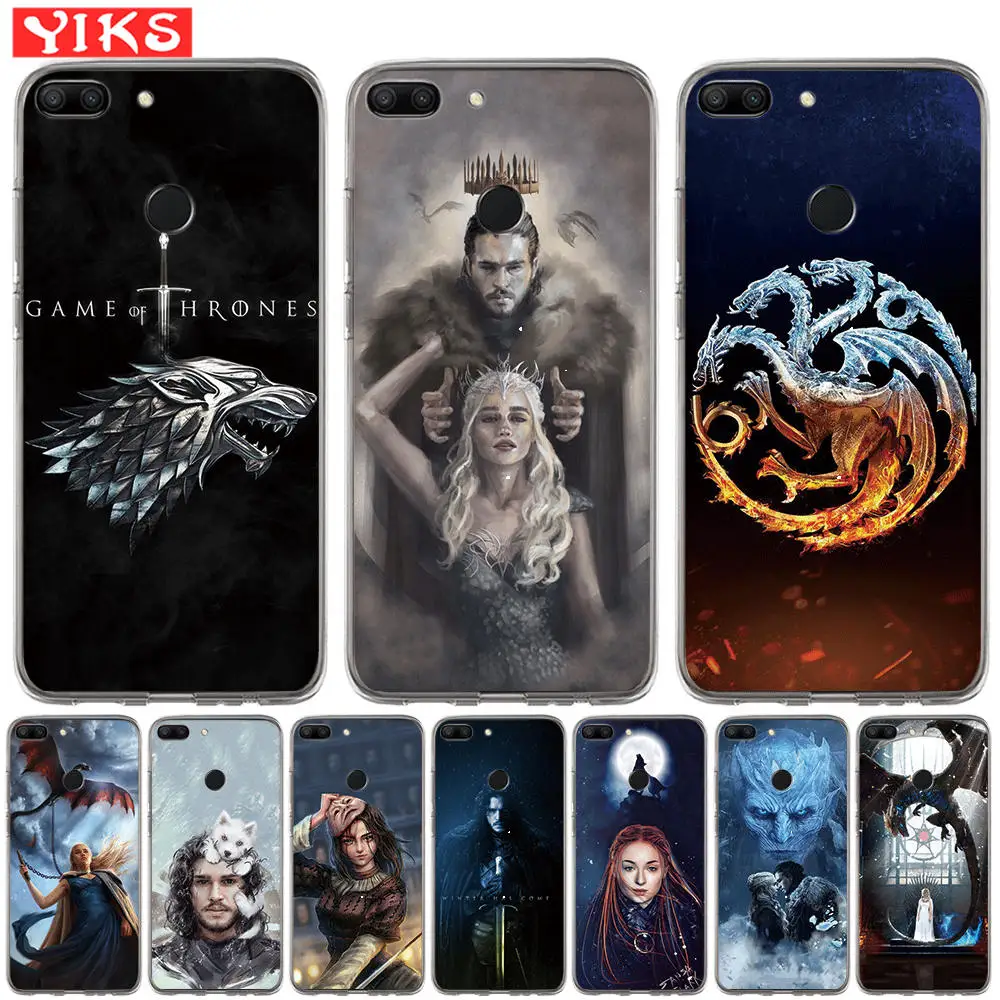 Game Thrones Stark Badge Cover For Huawei Honor 8 9 10 Lite 9i 8C 8A 8X 7 7A 7C 7X 6A 6X Soft TPU Phone Case Coque fundas Etuis
Game Thrones Stark Badge Cover For Huawei Honor 8 9 10 Lite 9i 8C 8A 8X 7 7A 7C 7X 6A 6X Soft TPU Phone Case Coque fundas Etuis