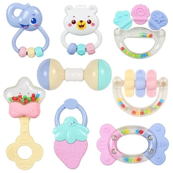 Baby Rattles Toys 8pcs Teether Music Hand Shake Bed Bell Newborns Plastic Animal Rattles Gift Educational Baby Toys 0-12 Months
Baby Rattles Toys 8pcs Teether Music Hand Shake Bed Bell Newborns Plastic Animal Rattles Gift Educational Baby Toys 0-12 Months