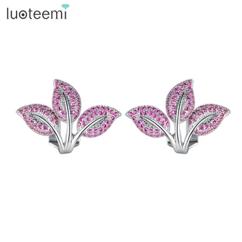 LUOTEEMI New Elegant Earcuff Punk Rock Ear Cuff for Women Micro Paved CZ Blue Red Flower Jewelry No Piercing Clip On Ear Brincos
LUOTEEMI New Elegant Earcuff Punk Rock Ear Cuff for Women Micro Paved CZ Blue Red Flower Jewelry No Piercing Clip On Ear Brincos