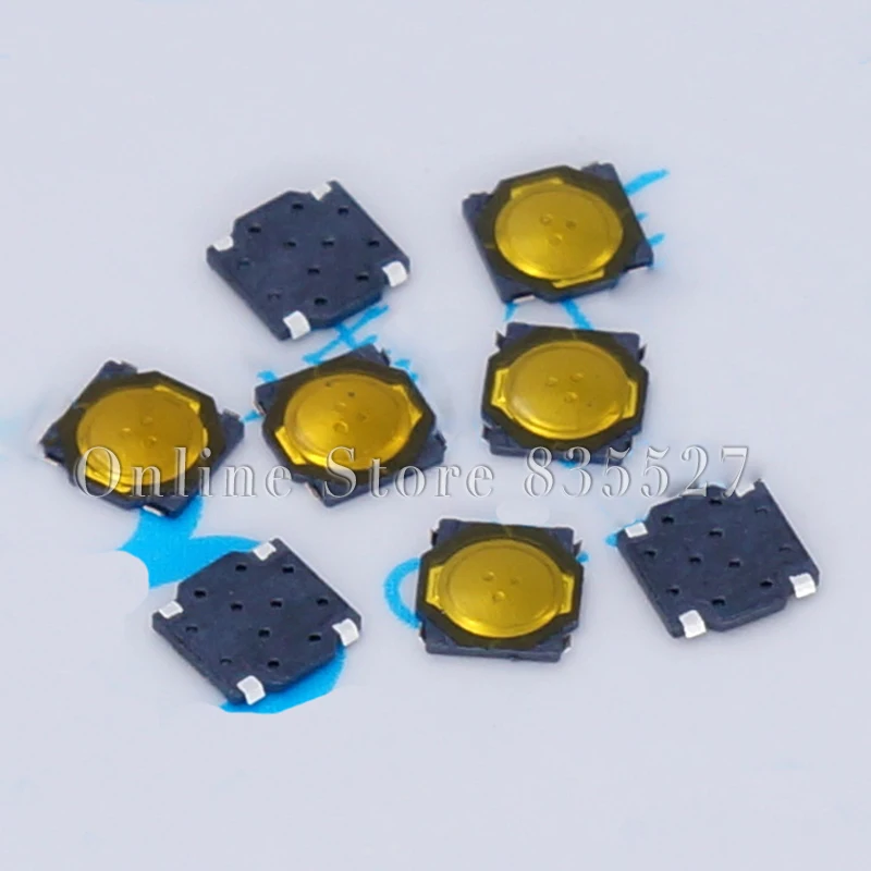 1000pcs/lot metal dome 3.7*3.7*0.35mm thin film touch switch 4 feet foot patch micro button switch 3.7 * 3.7 * 0.35 mm
1000pcs/lot metal dome 3.7*3.7*0.35mm thin film touch switch 4 feet foot patch micro button switch 3.7 * 3.7 * 0.35 mm
