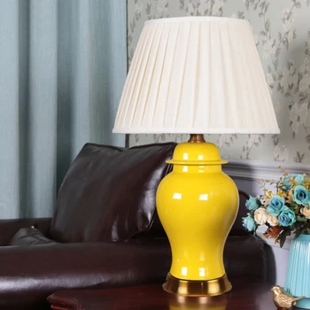 Ceramic American table lamp Bedroom bedside lamp living room retro study home decorative desk lamp
Ceramic American table lamp Bedroom bedside lamp living room retro study home decorative desk lamp