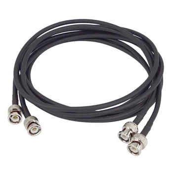 

BNC Male to BNC Male M/M RG58 CCTV Camera Coaxial Cable Adapter Lead Jumper Coax Male Extension Cable 1.8M