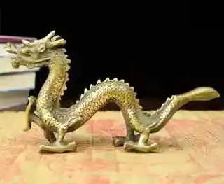 The copper Crafts copper dragon light wind small dragon Zodiac large copper brass
The copper Crafts copper dragon light wind small dragon Zodiac large copper brass