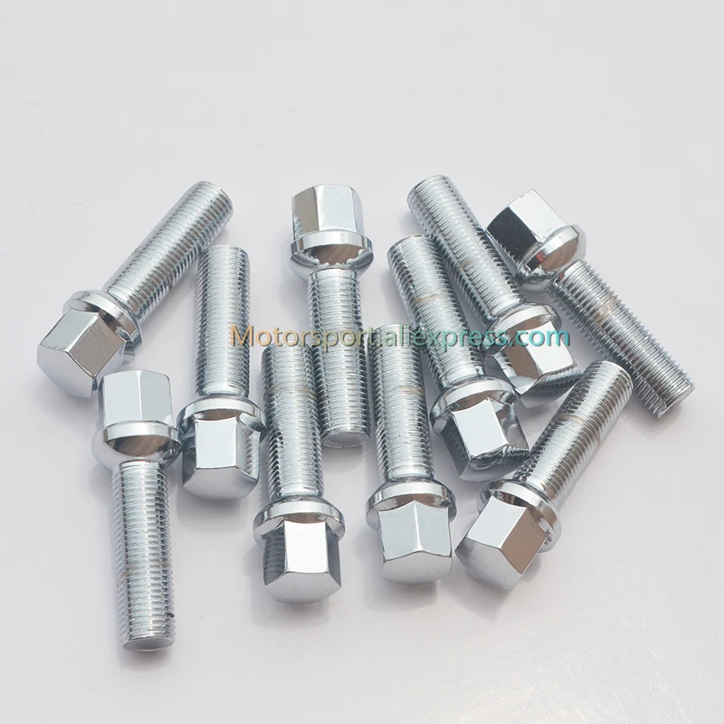 1pc 12x1.5| 12x1.25| 14x1.5| 14x1.25 40mm |45mm| 50mm| Car wheel spacer adapter wheel bolts with ball seat
1pc 12x1.5| 12x1.25| 14x1.5| 14x1.25 40mm |45mm| 50mm| Car wheel spacer adapter wheel bolts with ball seat