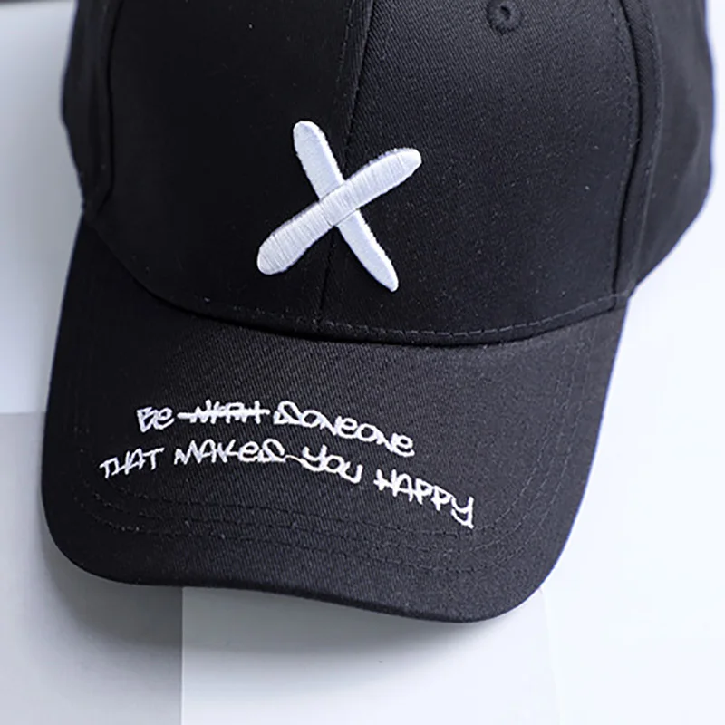 Unisex Baseball Cap X Letter Embroidery Outdoor Men Women Sports Snapback Teenage Dance Hat Adjustable Sun Caps Casquette (12)