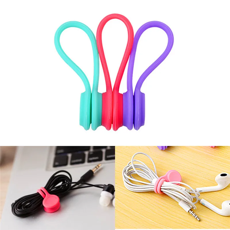 Magnetic Headphone Earphone Cord Winder Wrap Organizer Cable Ties Holder TV, DVD, PC wires and cables for office for home
Magnetic Headphone Earphone Cord Winder Wrap Organizer Cable Ties Holder TV, DVD, PC wires and cables for office for home
