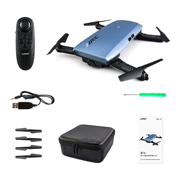 JJRC H47 ELFIE Foldable RC Pocket Selfie Drone RTF WiFi FPV HD Camera Upgraded Foldable Arm RC Drone Quadcopter Helicopter
JJRC H47 ELFIE Foldable RC Pocket Selfie Drone RTF WiFi FPV HD Camera Upgraded Foldable Arm RC Drone Quadcopter Helicopter