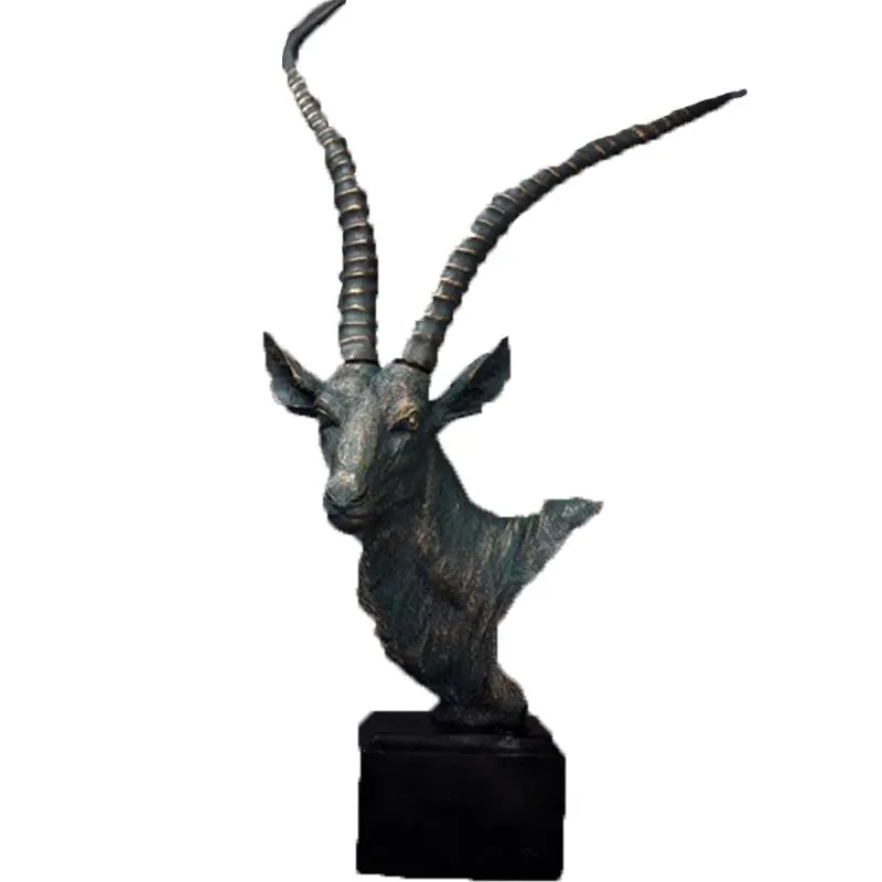Europe Style Home Decor Craft Handwork Resin Antelope Head Model Home Decoration Miniature New Year Christmas Decortion Gift
Europe Style Home Decor Craft Handwork Resin Antelope Head Model Home Decoration Miniature New Year Christmas Decortion Gift