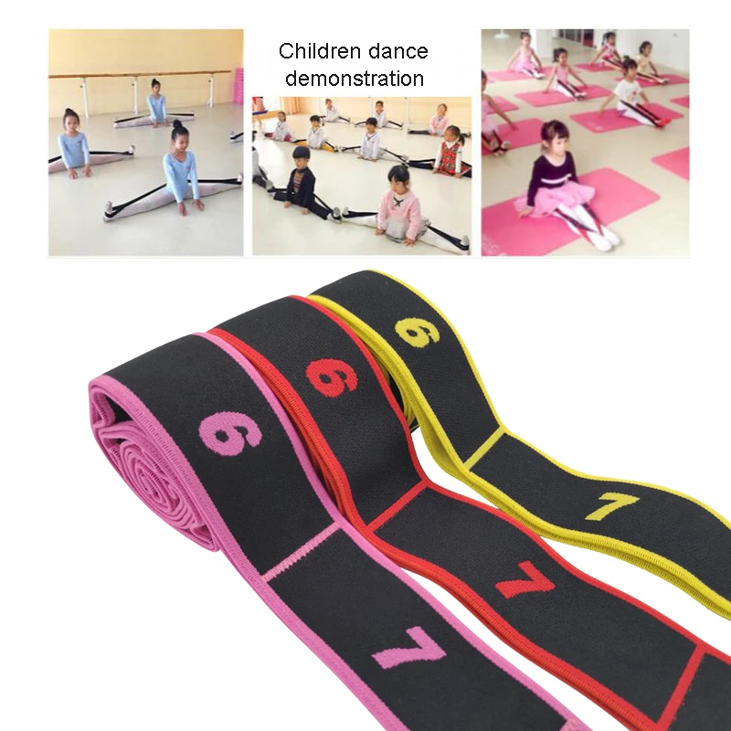 90CM Length Nylon Latin Dance Elastic Band Digital Kids Adult Yoga Resistance Training with Fitness Elastic Stretch Belt
90CM Length Nylon Latin Dance Elastic Band Digital Kids Adult Yoga Resistance Training with Fitness Elastic Stretch Belt