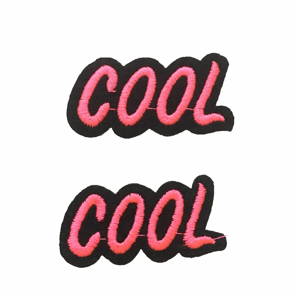 10Pieces Pink COOL Applique Embroidery Patches Iron on Girl Patch Embroidered Clothes Parches termoadhesivos para ropa
10Pieces Pink COOL Applique Embroidery Patches Iron on Girl Patch Embroidered Clothes Parches termoadhesivos para ropa