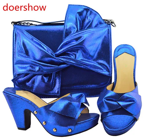 doershow Women royal blue Shoe and Bag Set Italian Matching Shoe and Bag Set African Shoes and Matching Bags Italian !BF1-51
doershow Women royal blue Shoe and Bag Set Italian Matching Shoe and Bag Set African Shoes and Matching Bags Italian !BF1-51