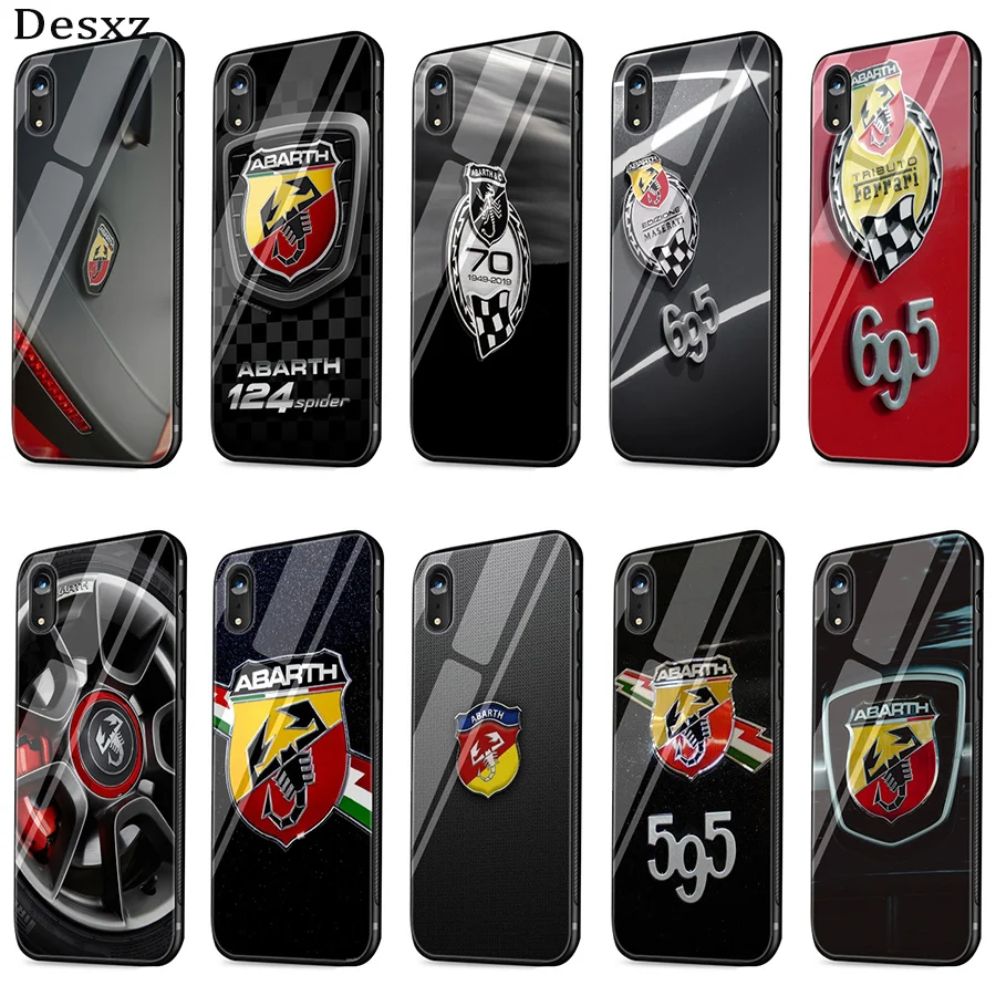 Desxz Glass Case TPU For iPhone 6 6s 7 8 Plus X XR XS Max 5 5s SE Cover Fiat Abarth Logo
Desxz Glass Case TPU For iPhone 6 6s 7 8 Plus X XR XS Max 5 5s SE Cover Fiat Abarth Logo