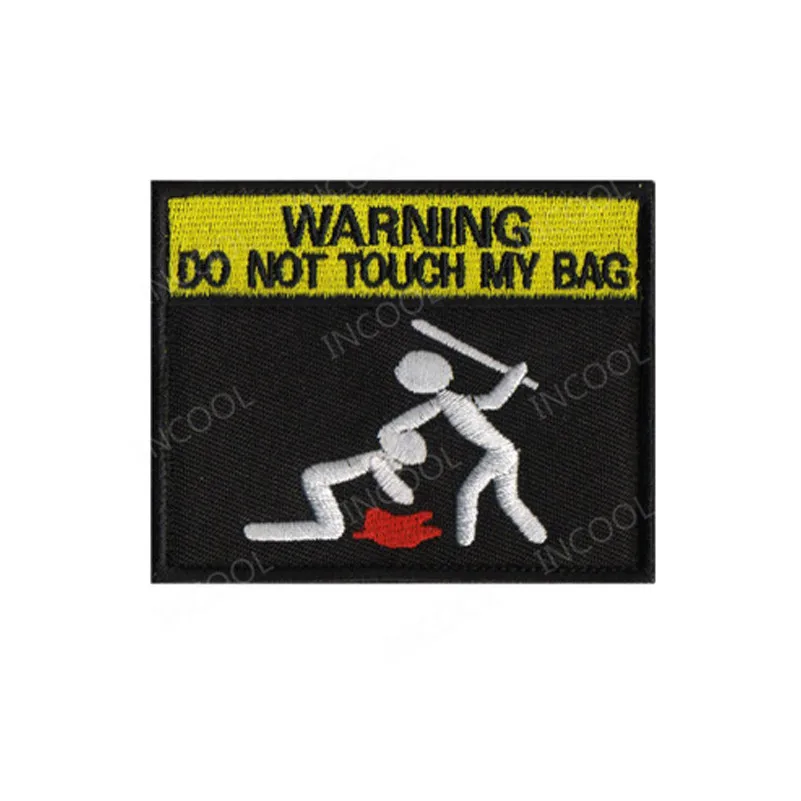 Do Not Touch My Bag Embroidery Patch Army Military Tactical Morale Patches Emblem Appliques Combat Embroidered Badges Drop Ship
Do Not Touch My Bag Embroidery Patch Army Military Tactical Morale Patches Emblem Appliques Combat Embroidered Badges Drop Ship