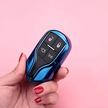 Ceyes TPU Car Key Cover Remote Case For Maserati Ghibli Quattroporte Granturismo Ghibli Spoiler Levante Coolest Auto Accessorise
Ceyes TPU Car Key Cover Remote Case For Maserati Ghibli Quattroporte Granturismo Ghibli Spoiler Levante Coolest Auto Accessorise