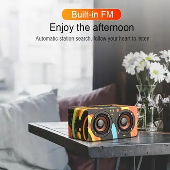 D50 10W Color Wooden Wireless Bluetooth Speaker with Long Endurance and AUX Wired Connection for Smartphone / PC High Quality
D50 10W Color Wooden Wireless Bluetooth Speaker with Long Endurance and AUX Wired Connection for Smartphone / PC High Quality