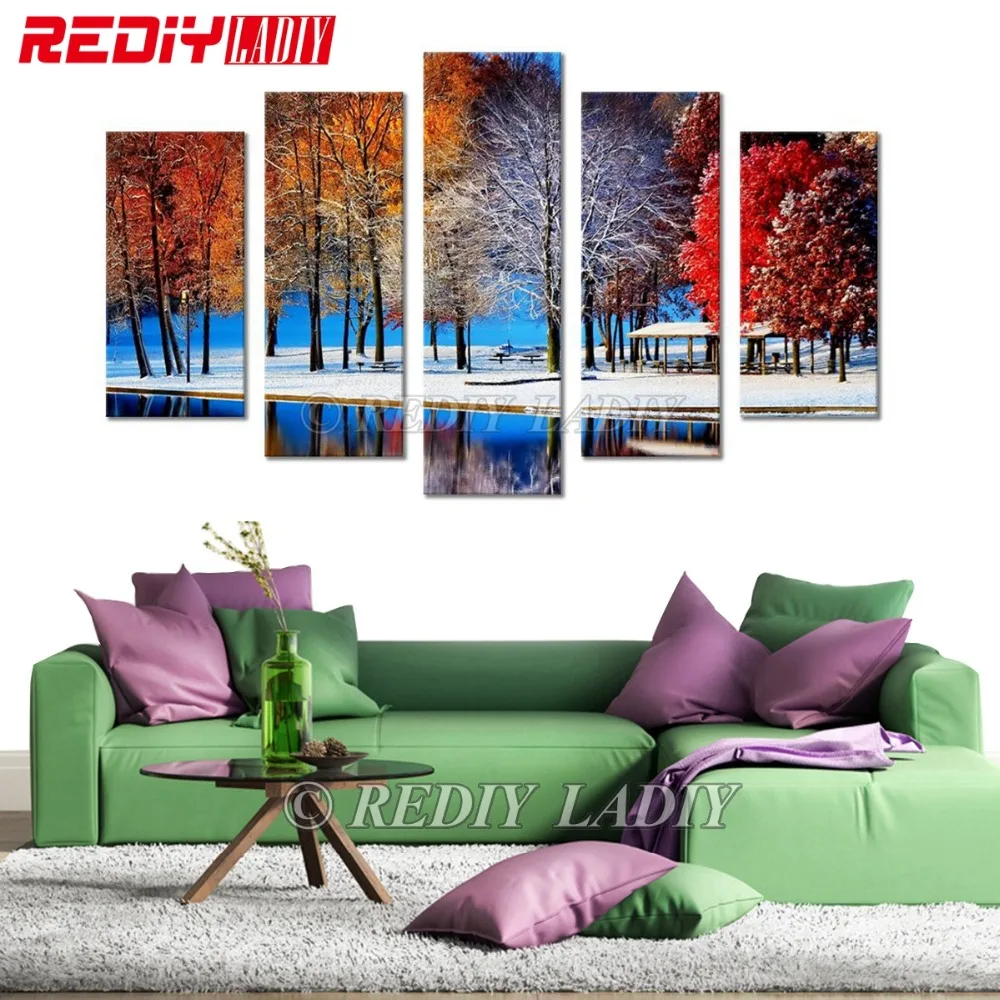 REDIY LADIY Diamond Painting Landscape Autumn 5D Diamond Embroidery Triptych Rhinestones Modular Picture Wall Art Hobby & Crafts
REDIY LADIY Diamond Painting Landscape Autumn 5D Diamond Embroidery Triptych Rhinestones Modular Picture Wall Art Hobby & Crafts