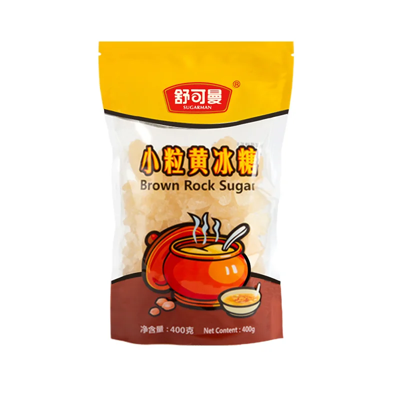 Shu Keman small grain yellow rock candy 400g enzyme flower tea lemon braised pork stew seasoning baking ingredients | Дом и сад