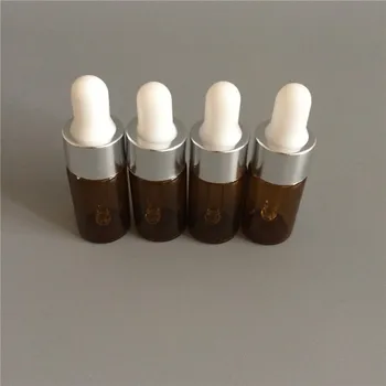 500Pcs/Lot 1ML 2ML 3ML 5ml Amber Glass Vials With Black Aluminum Drop Cap In Refillable Protable Parfum Packaging
500Pcs/Lot 1ML 2ML 3ML 5ml Amber Glass Vials With Black Aluminum Drop Cap In Refillable Protable Parfum Packaging