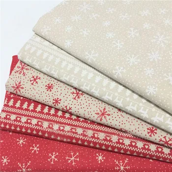 Vintage Brand Zaka Classic White Red Snowflakes & Christmas Tree pattern Printed Cotton Linen Fabric For DIY sewing TableCloth
Vintage Brand Zaka Classic White Red Snowflakes & Christmas Tree pattern Printed Cotton Linen Fabric For DIY sewing TableCloth