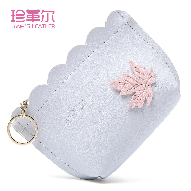 JANE'S LEATHER Fashion Maple Leaf Women's Coin Purse Small Mini Leather Change Wallet Waterproof Money Bag Keychain For Femme
JANE'S LEATHER Fashion Maple Leaf Women's Coin Purse Small Mini Leather Change Wallet Waterproof Money Bag Keychain For Femme