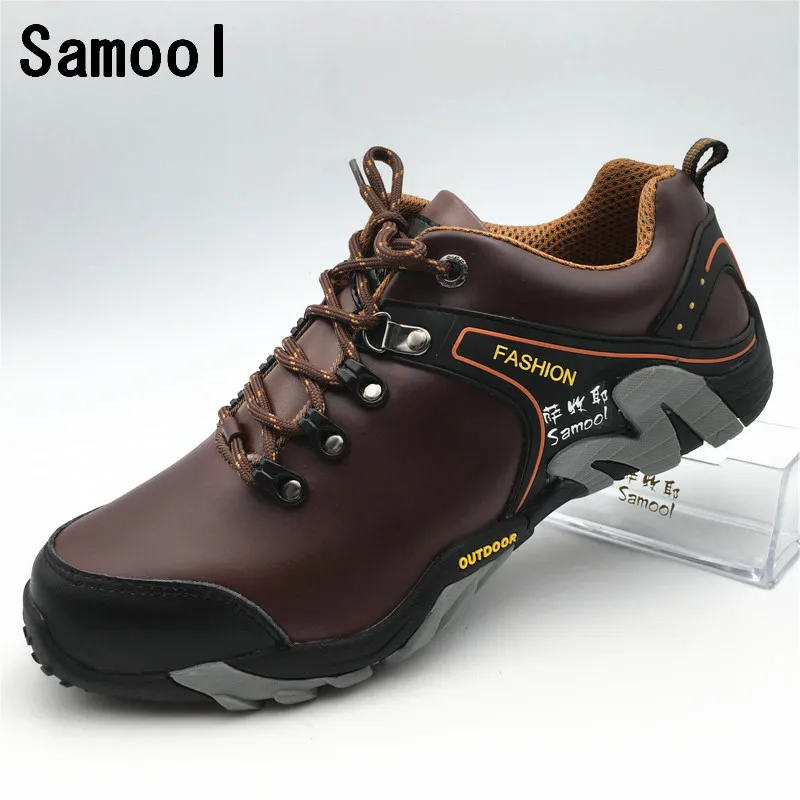 winter warm high quality Outdoor Men Shoes Comfortable Casual Shoes Men Fashion Genuine Leather high top Flats For Men xxz5
