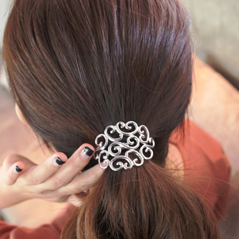 Korean Vintage Alloy Clouds Elastic Hair Band for Women Hair Accessories Girls Ponytail Holder Hair Ties Gum Wrap Scrunchies
Korean Vintage Alloy Clouds Elastic Hair Band for Women Hair Accessories Girls Ponytail Holder Hair Ties Gum Wrap Scrunchies