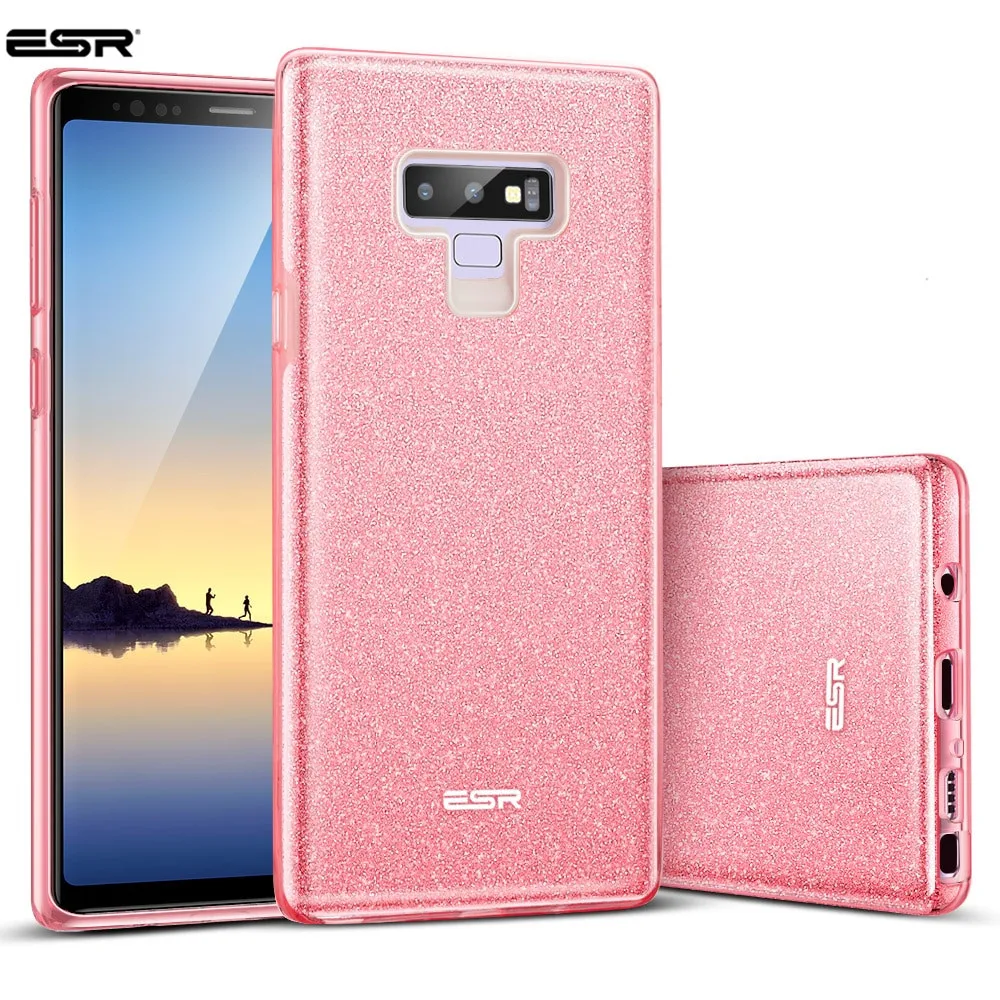 ESR Case for Samsung Galaxy Note 9 Cover ESR Makeup Series Back Cover Protective Bling Glitter 3 Layer Case for Samsung Note 9
ESR Case for Samsung Galaxy Note 9 Cover ESR Makeup Series Back Cover Protective Bling Glitter 3 Layer Case for Samsung Note 9
