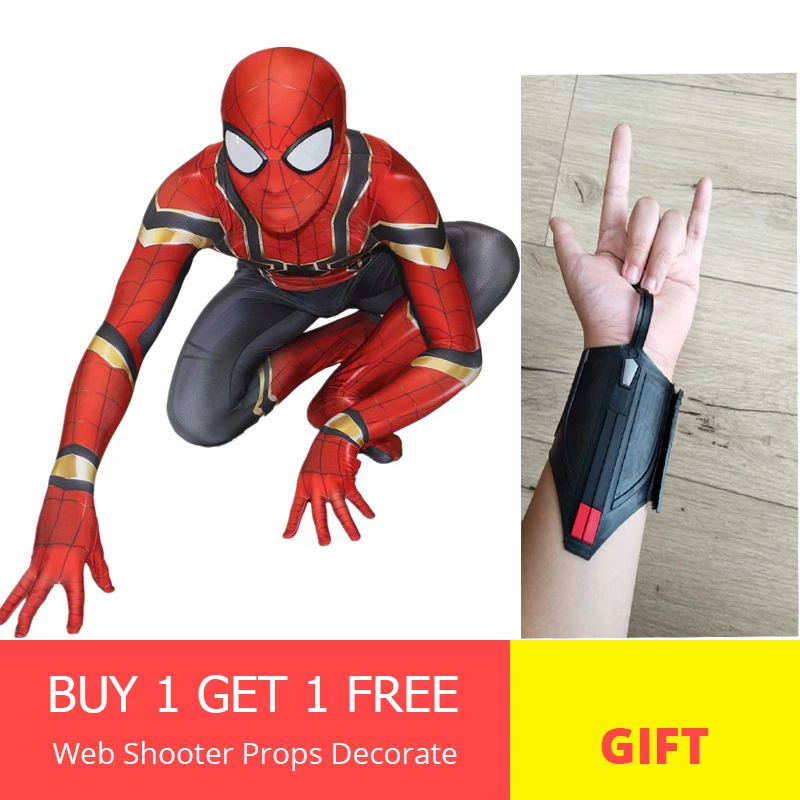FOGIMOYA Spiderman Homecoming Cosplay Costume Zentai Iron Spider Man Superhero Bodysuit Suit Jumpsuits custom made
FOGIMOYA Spiderman Homecoming Cosplay Costume Zentai Iron Spider Man Superhero Bodysuit Suit Jumpsuits custom made