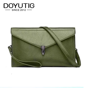 Women's Genuine Leather Clutch Bags Army Green Real Cow Leather Crossbody Bags For Lady Fashion Style Female Day Clutch Bag A122
Women's Genuine Leather Clutch Bags Army Green Real Cow Leather Crossbody Bags For Lady Fashion Style Female Day Clutch Bag A122