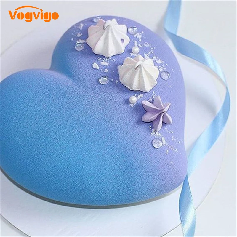 VOGVIGO Non-stick Heart Shape Mousse Cake Mold Chocolate Fondant Mousse Jelly Pudding Confectionery Baking Dishes Dessert Tools
VOGVIGO Non-stick Heart Shape Mousse Cake Mold Chocolate Fondant Mousse Jelly Pudding Confectionery Baking Dishes Dessert Tools