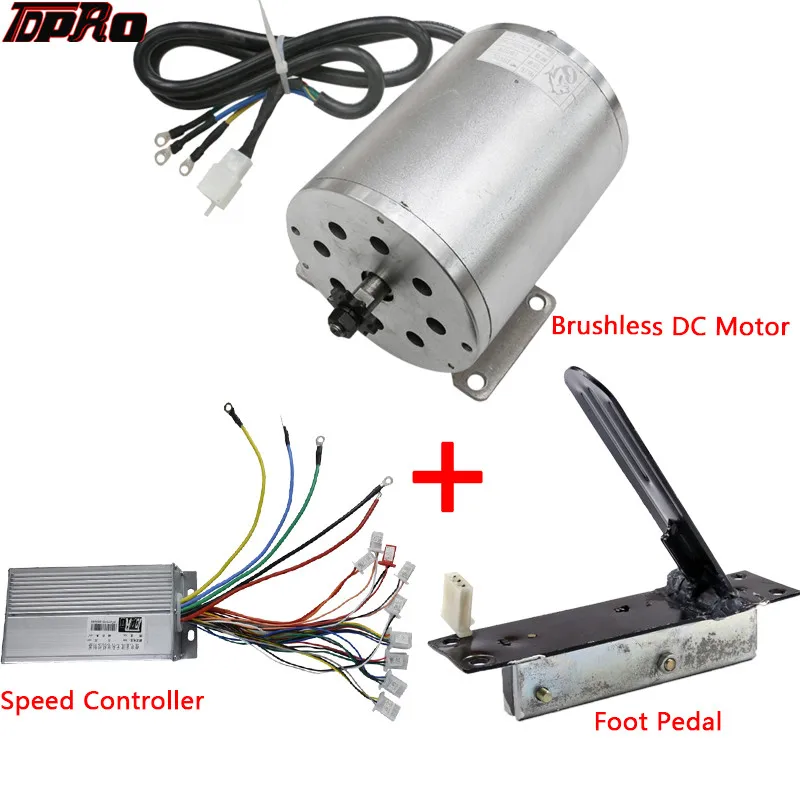 TDPRO Motorcycle Motor Brushless Electric Speed Controller Throttle Foot Pedal 48v 1800w Moto Electric ATV Go Kart Pitbike
TDPRO Motorcycle Motor Brushless Electric Speed Controller Throttle Foot Pedal 48v 1800w Moto Electric ATV Go Kart Pitbike
