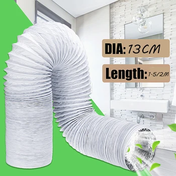 13cm Diameter Flexible Air Conditioner Exhaust Pipe Vent Hose Duct Outlet Free Extension For Portable Air Conditioner K20
13cm Diameter Flexible Air Conditioner Exhaust Pipe Vent Hose Duct Outlet Free Extension For Portable Air Conditioner K20