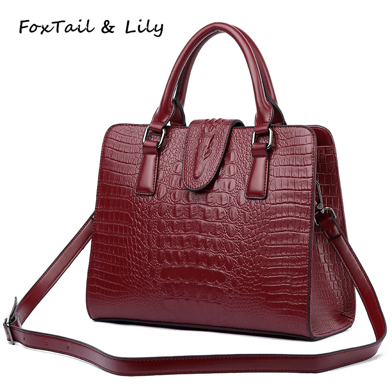 2016 Crocodile Pattern Genuine Leather Bag Women Shoulder Messenger Bags Handbags Women Famous Brands Designer High Quality
2016 Crocodile Pattern Genuine Leather Bag Women Shoulder Messenger Bags Handbags Women Famous Brands Designer High Quality