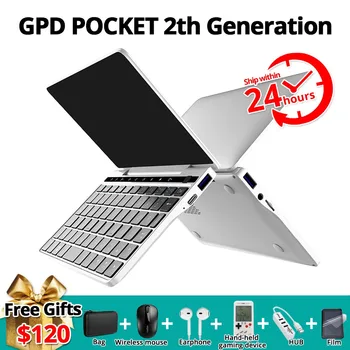 New GPD Pocket2 Pocket 2 7 Inch Aluminum Shell Touch Screen Mini Laptop UMPC Windows 10 System CPU m3-8100Y 8GB/128GB( Silver)
New GPD Pocket2 Pocket 2 7 Inch Aluminum Shell Touch Screen Mini Laptop UMPC Windows 10 System CPU m3-8100Y 8GB/128GB( Silver)