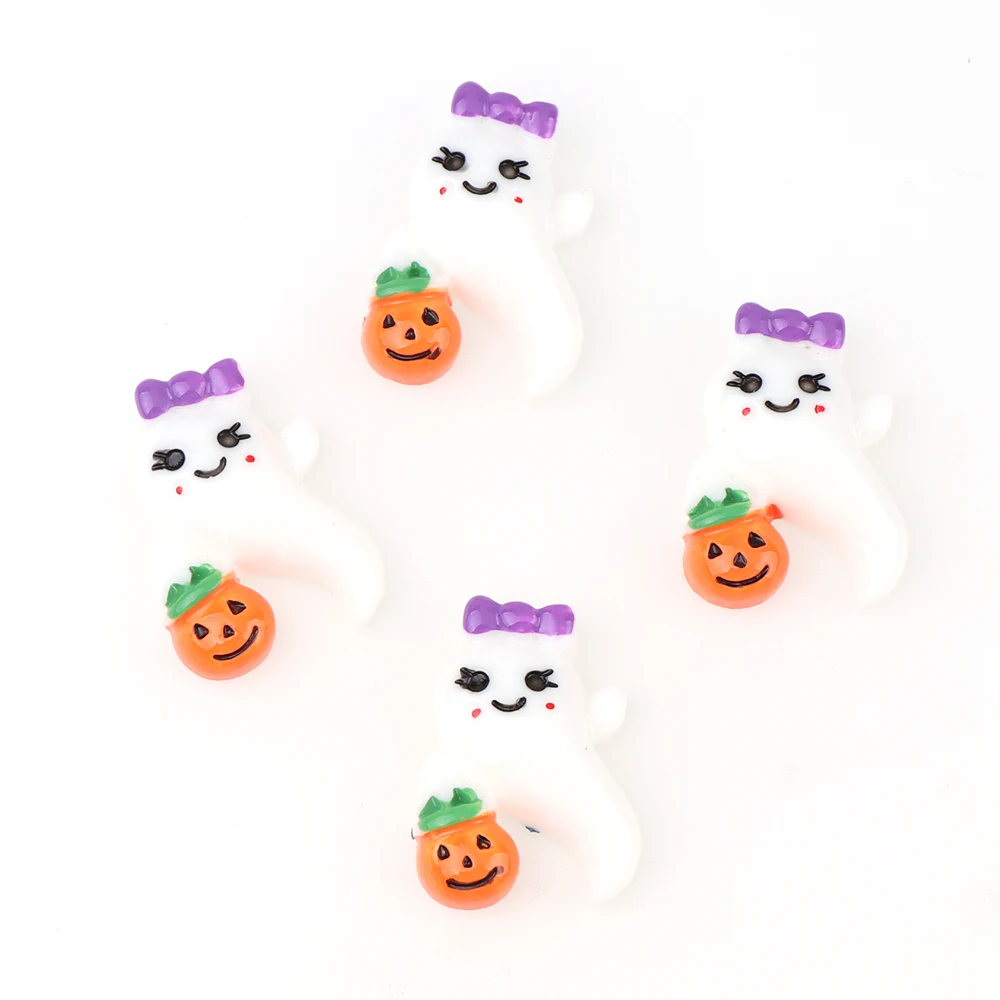 10PC Ghost Boo Girly Baby w/ Pumpkin Halloween Cabochons Resin Flatbacks Scrapbooking Girl Hair Bow Center Crafts
10PC Ghost Boo Girly Baby w/ Pumpkin Halloween Cabochons Resin Flatbacks Scrapbooking Girl Hair Bow Center Crafts