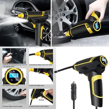 Rechargeable Car Inflator Electric Mattresses Smart Air Compressor Air Pump Tire Inflation Wireless Handheld Portable Digital
Rechargeable Car Inflator Electric Mattresses Smart Air Compressor Air Pump Tire Inflation Wireless Handheld Portable Digital