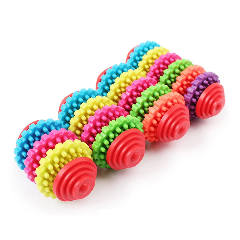 High Quality Pet Product Chew Toy Dog Toys Dental Teeth Gums Bite Resistant Natural Rubber Tooth Cleaning Tools For Small Dog 
High Quality Pet Product Chew Toy Dog Toys Dental Teeth Gums Bite Resistant Natural Rubber Tooth Cleaning Tools For Small Dog