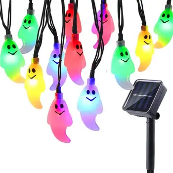 Cute 20 LED Halloween Led String Light Ghost Skull Decorative Lights Fairy LED Garland Outdoor Indoor Decoration Battery Powered
Cute 20 LED Halloween Led String Light Ghost Skull Decorative Lights Fairy LED Garland Outdoor Indoor Decoration Battery Powered