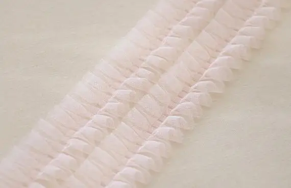 10 yards blush pink ruffled tulle trim, frill trim, pleated mesh trim, tutu dress fabric, ruffle mesh, doll dress fabric
10 yards blush pink ruffled tulle trim, frill trim, pleated mesh trim, tutu dress fabric, ruffle mesh, doll dress fabric