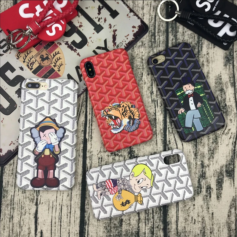 Luxury Cartoon Brand Monopoly Tiger Pinocchio Phone case For iphone Xs Max Xr X 7 8 Plus 6 6S Plus Arrow Patterned Phone Case
Luxury Cartoon Brand Monopoly Tiger Pinocchio Phone case For iphone Xs Max Xr X 7 8 Plus 6 6S Plus Arrow Patterned Phone Case