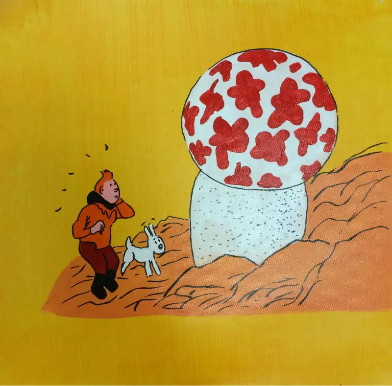 100%Hand Painted Modern Abstract Cartoon Painting Tin TIn Oil Painting on Canvas Wall Art Pictures for Living Room
100%Hand Painted Modern Abstract Cartoon Painting Tin TIn Oil Painting on Canvas Wall Art Pictures for Living Room