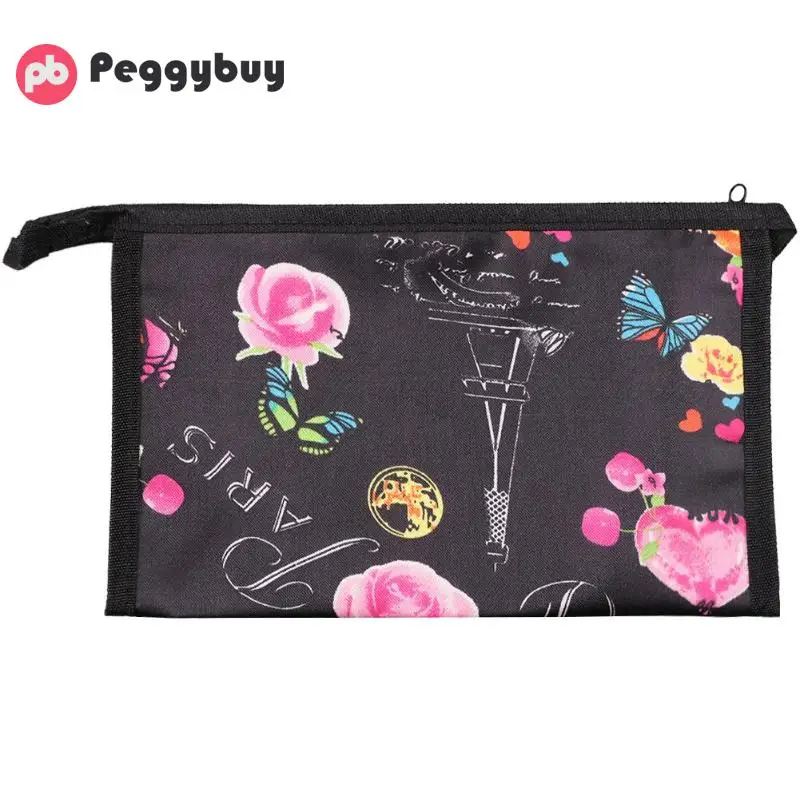 Fashion Women Makeup Bags Nylon Clutch Floral Lips Print Cosmetic Bags for Make Up bags for women 2018 Zipper bolsa feminina
Fashion Women Makeup Bags Nylon Clutch Floral Lips Print Cosmetic Bags for Make Up bags for women 2018 Zipper bolsa feminina