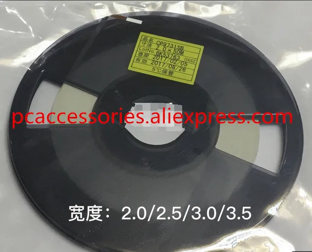 Original CP9731SB W1.0mm L50m 1.0MM*50M ACF conductive film anisotropic film adhesive for lcd repair on FPC to PCB
Original CP9731SB W1.0mm L50m 1.0MM*50M ACF conductive film anisotropic film adhesive for lcd repair on FPC to PCB