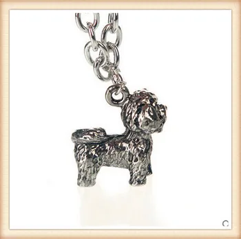 2016New animal Key chain Cute Bichon Frise Dog key chain small Lovely Pet key ring Anti-Silver Plated brithday gift for friends
2016New animal Key chain Cute Bichon Frise Dog key chain small Lovely Pet key ring Anti-Silver Plated brithday gift for friends