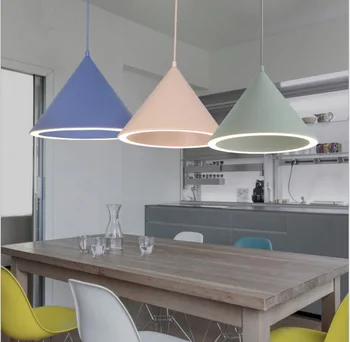 Nordic Pendant Lights For Home Lighting Modern Hanging Lamp Iron Lampshade LED Bulb Bedroom Coffee Kitchen Light 90-260V E27
Nordic Pendant Lights For Home Lighting Modern Hanging Lamp Iron Lampshade LED Bulb Bedroom Coffee Kitchen Light 90-260V E27